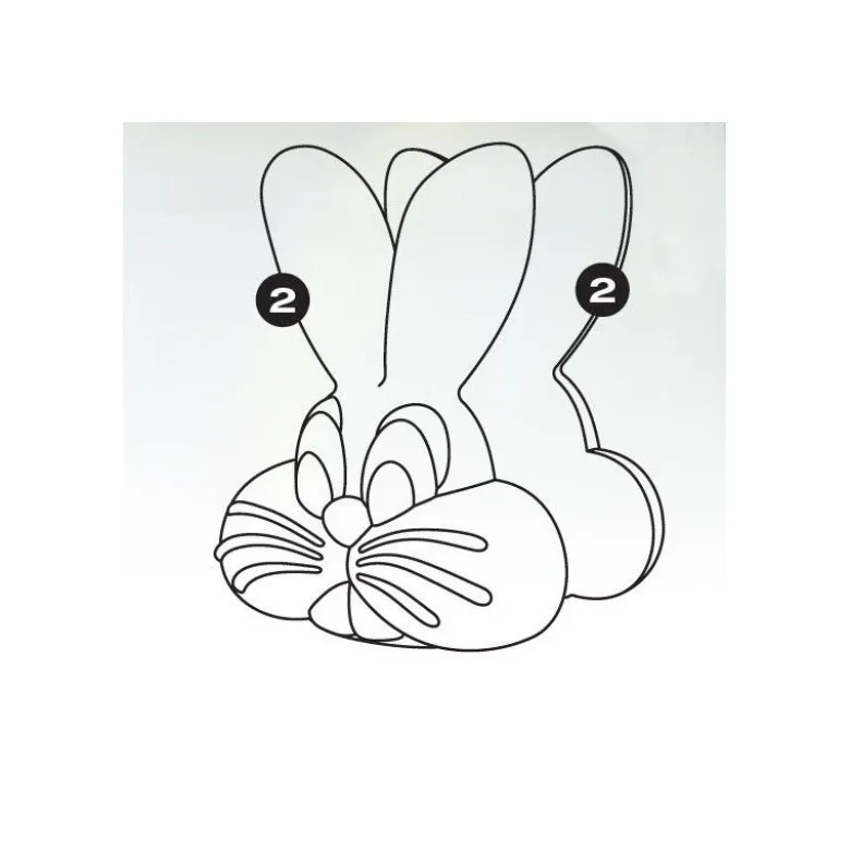 Moule Lapin Roger x2 - Pavoni