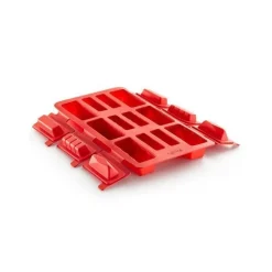 Moule mini bûche carrée avec insert silicone x6 - Lékué