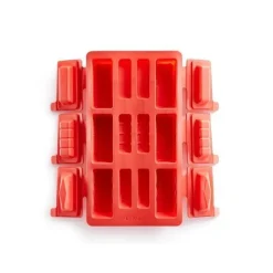 Moule mini bûche carrée avec insert silicone x6 - Lékué