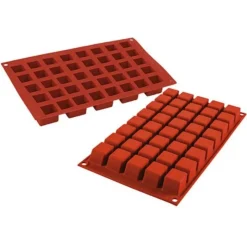 Moule mini Cube silicone x40 SF263 - Silikomart