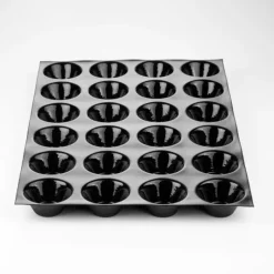 Moule à Muffins Fiberform Ø 8 x H 3,6 cm (x24) - Pavoni