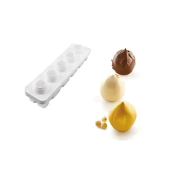Moule Noisette x5 - Silikomart Professional