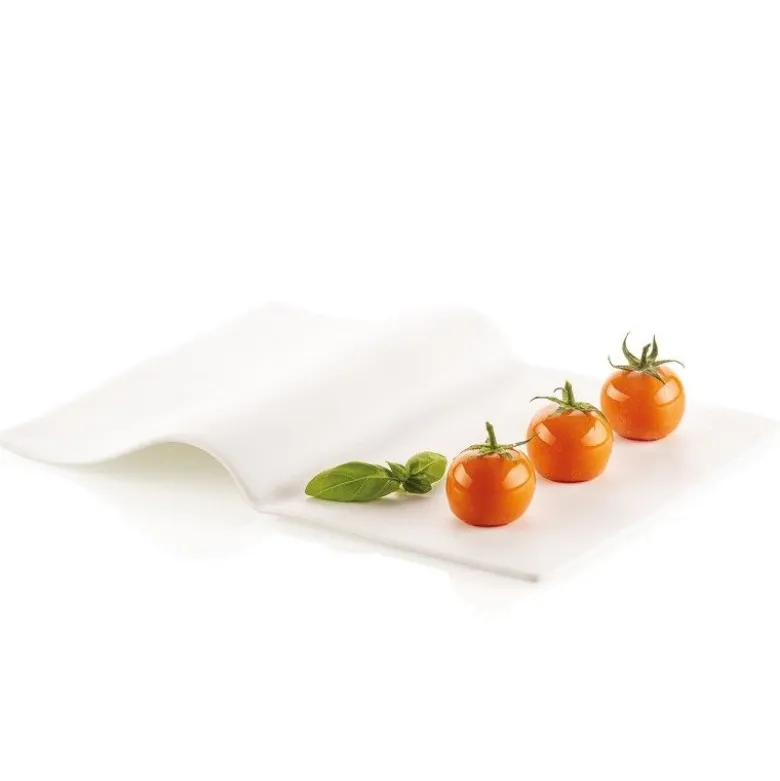 Moule Pomodorino tomate cerise Naturae x18 - Silikomart Professional