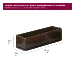 Moule à pâté en croûte 8x30 cm – Gobel