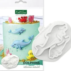 Moule pâte à sucre Dauphins - Katy Sue