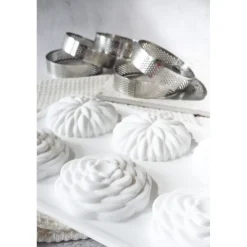 Moule Saint-Honoré 3D x6 silicone 7cm - ScrapCooking
