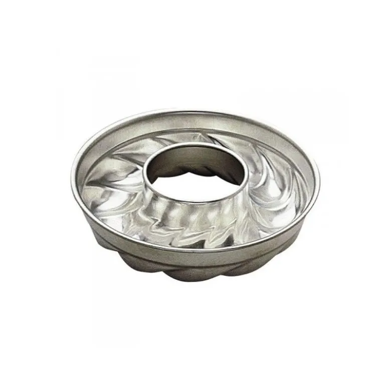 Moule à savarin torsadé en fer blanc – Gobel