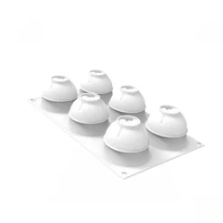 Moule Silicone Atome Ø 6,3 x H 5,5 cm (x6) - Silikomart