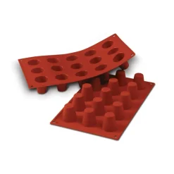 Moule Silicone Babas 3,5 cm x H 3,8 cm (x15) - Silikomart