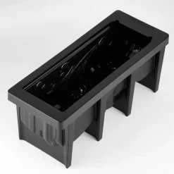 Moule Silicone Bûche Traineau 25 x 8 cm x H 11 cm - Pavoni