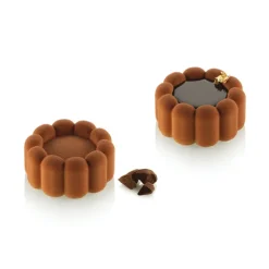 Moule Silicone Charlotte Ø 7 x H 3,2 cm (x6) - Silikomart