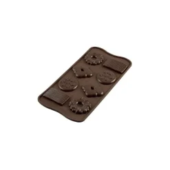 Moule silicone Choco Biscuit x8 - Silikomart