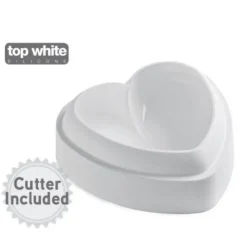 Moule silicone coeur Amore 14cm - Silikomart