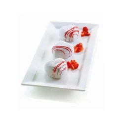 Moule silicone coeurs cuoricino x8 - Silikomart