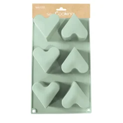 Moule silicone 8 coeurs Funfetti - ScrapCooking