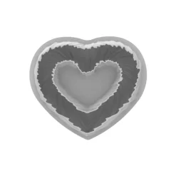 Moule silicone cœur Heartbeat - Silikomart