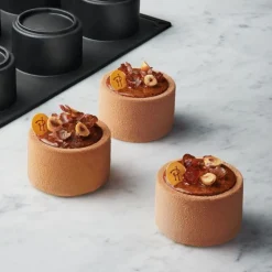 Moule Silicone Cylindre 6,5 cm x H 4,5 cm (x12) Pierre Hermé - Pavoni