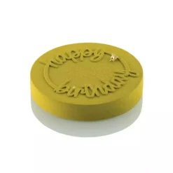 Moule Silicone Décor Rond Anniversaire Ø 18 x H 0,2 cm - Silikomart Professional