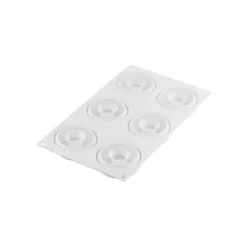 Moule silicone Donuts Gourmand x6 - Silikomart Professional