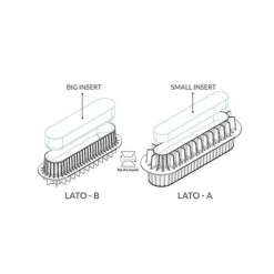Moule silicone double insert bûche et cake - Silikomart