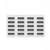 Moule Silicone Eclair XS 5,5 x 1,7 x H 1,7 cm (x20) - Silikomart