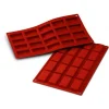 Moule silicone 20 financiers - Silikomart