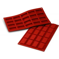 Moule silicone 20 financiers - Silikomart