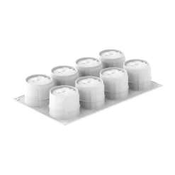 Moule Silicone Fleur Antea Ø 6,2 x H 5,1 cm (x8) - Silikomart