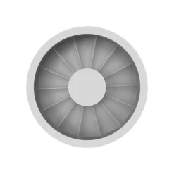 Moule Silicone Fleur Grazia Ø 22 x H 5,5 cm - Silikomart