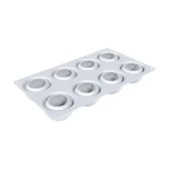 Moule Silicone 8 Fleurs Kiku Ø 5,8 x H 3,7 cm - Silikomart