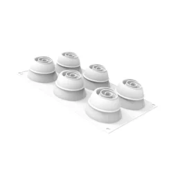 Moule Silicone Givré Ø 6 x H 4,5 cm (x6) - Silikomart