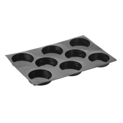 Moule Silicone Insert Rond Ø 14 cm x H 3 cm (x8) - Pavoni