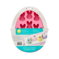 Moule silicone Lapin x12 - Wilton
