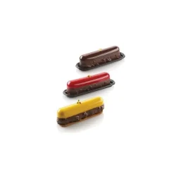 Moule silicone L'Éclair 120 x8 - Silikomart Professional