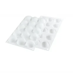 Moule silicone marron glacé x15 - Silikomart
