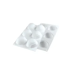 Moule silicone marron glacé x6 - Silikomart