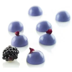 Moule silicone micro dôme x35 - Silikomart
