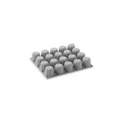 Moule silicone 20 mini cannelés bordelais Elastomoule - De Buyer