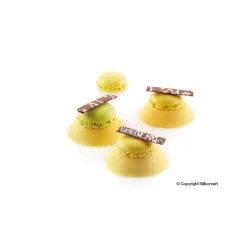 Moule Silicone 60 Mini Tartelettes Ø4,4 x 1 cm 10ml - Silikomart Professional