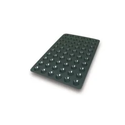 Moule Silicone 60 Mini Tartelettes Ø4,4 x 1 cm 10ml - Silikomart Professional