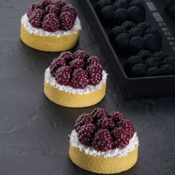 Moule silicone mûre Top Mini Raven x8 - Pavoni Italia