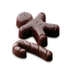 Moule Silicone Mr Ginger 2,8 x H 3 cm Easy Choc (x15) - Silikomart
