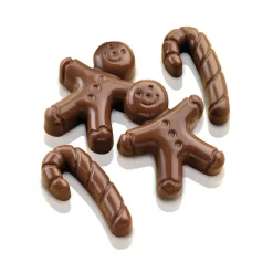 Moule Silicone Mr Ginger 2,8 x H 3 cm Easy Choc (x15) - Silikomart