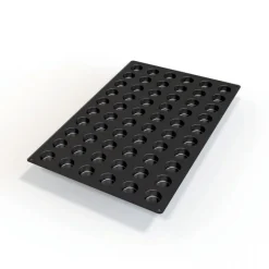 Moule Silicone 60 Muffins Ø4 x h2 cm 25ml - Silikomart Professional