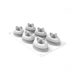 Moule Silicone Nebula GM 7,5 x 5,2 x H 4,7 cm (x6) - Silikomart
