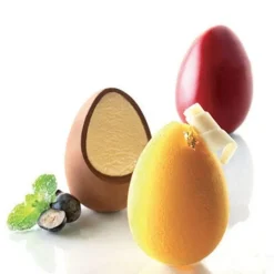 Moule silicone Oeuf 3D Egg x5 - Silikomart