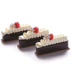 Moule Silicone Pastel 12,5 x 2,8 cm x H 2,8 cm (x14) - Pavoni