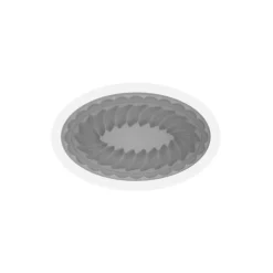 Moule Silicone Pleincœur Ovale 17,6 x 10,4 x H 6 cm - Silikomart