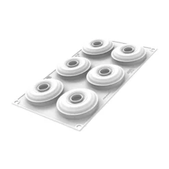 Moule silicone portion Sara 100 x6 - Silikomart Professional