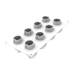Moule silicone portion Taki x8 - Silikomart Professional